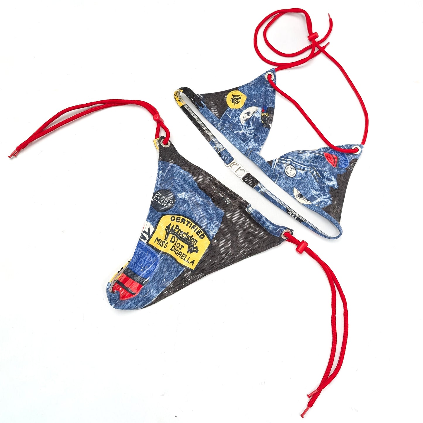 Trompe l'œil swimsuit Dior by Galliano F/W 2001