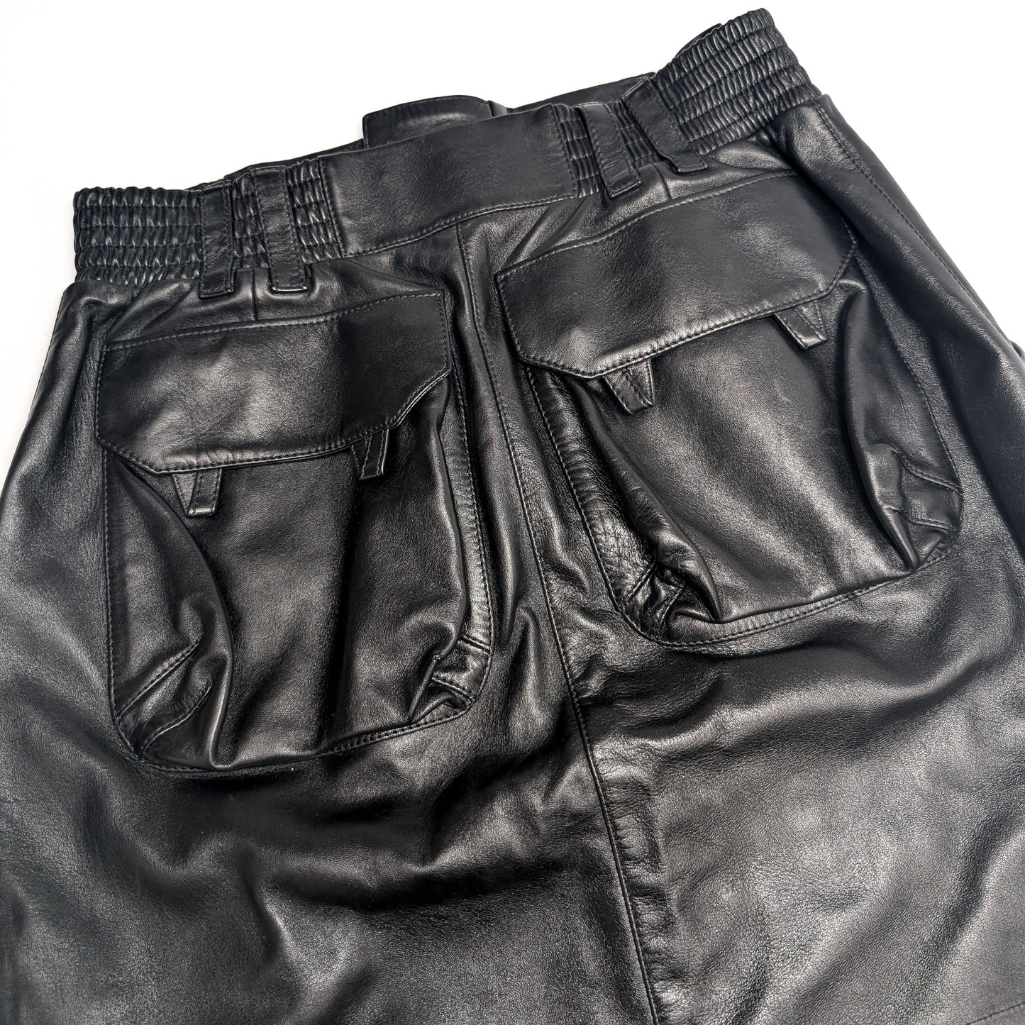 Yves Saint Laurent leather skirt - F/W 2024