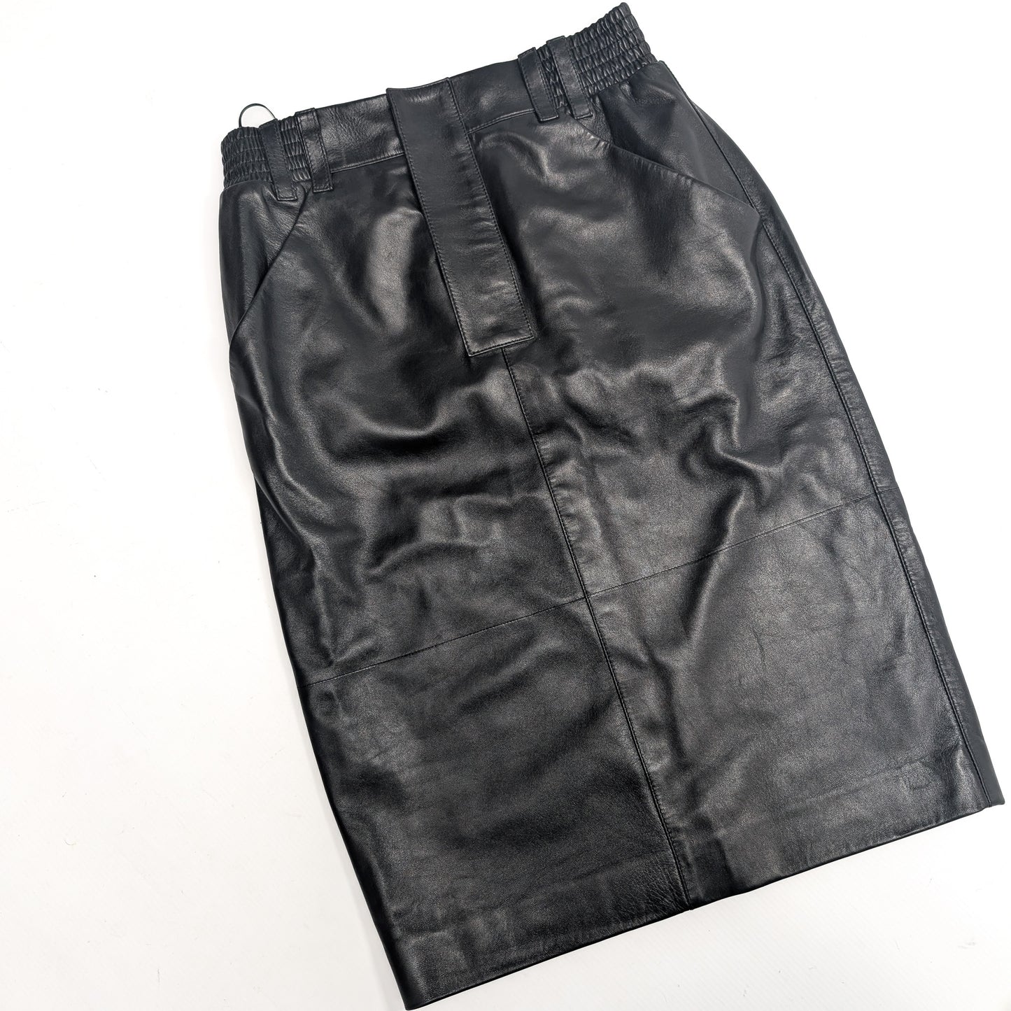 Yves Saint Laurent leather skirt - F/W 2024