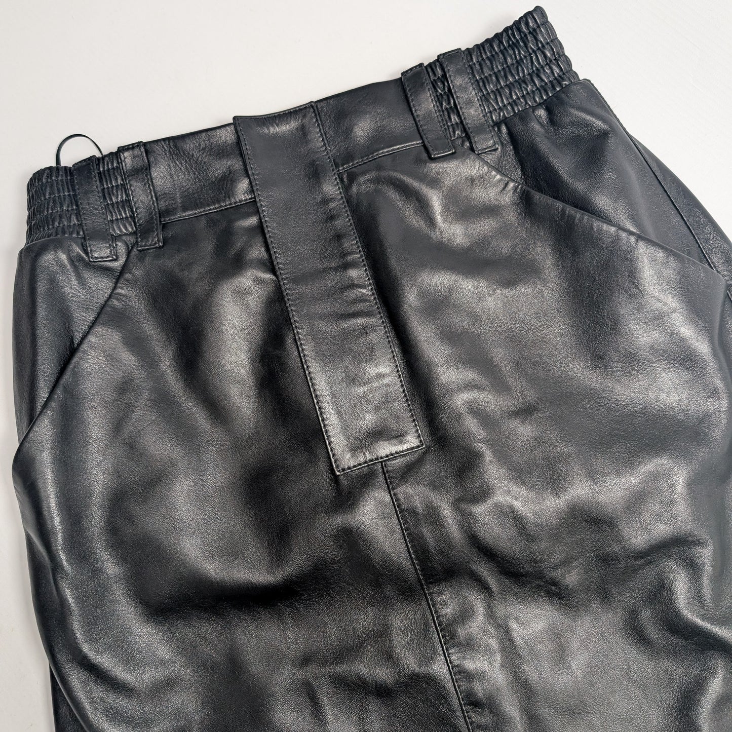 Yves Saint Laurent leather skirt - F/W 2024