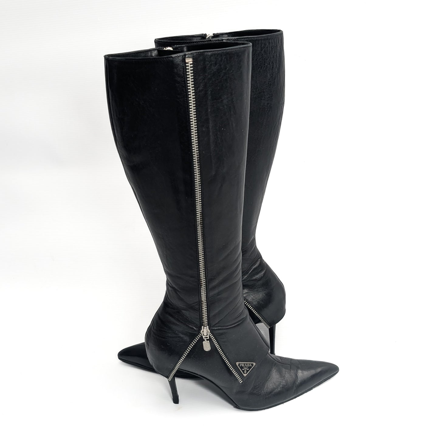 Prada gaiter-style boots - EU39|UK6|US8