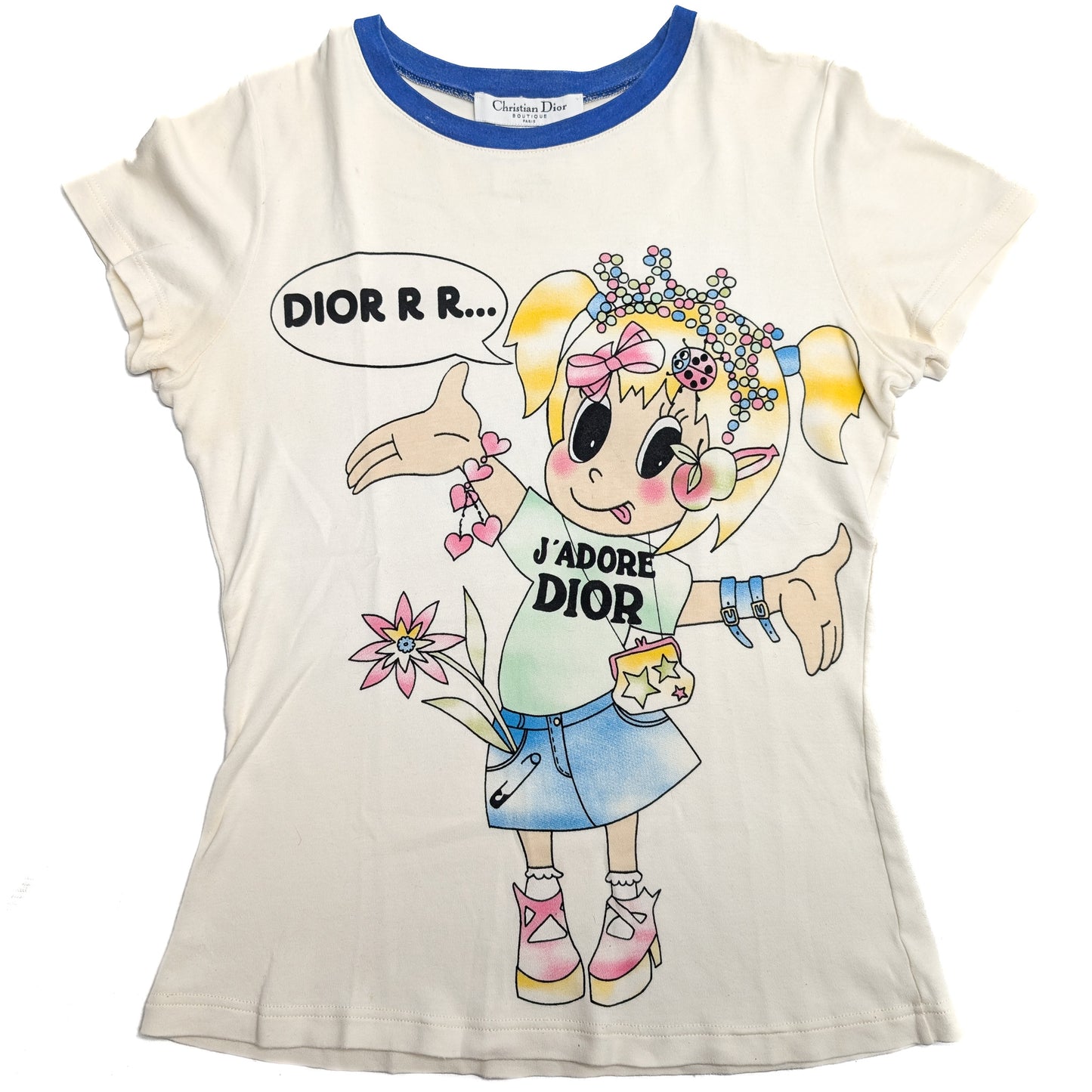 Dior by Galliano T-shirt - Cartoon 2002 Collection