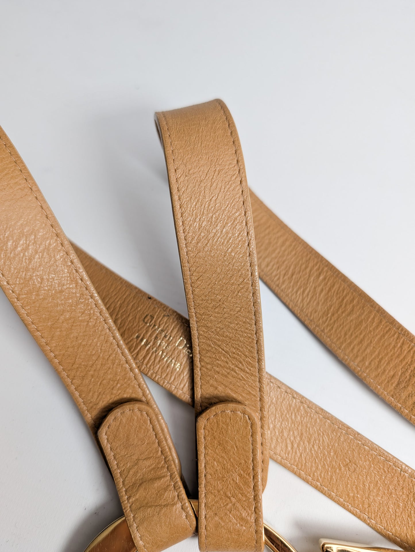 Dior "CD" Giant Belt by Galliano - F/W 2000