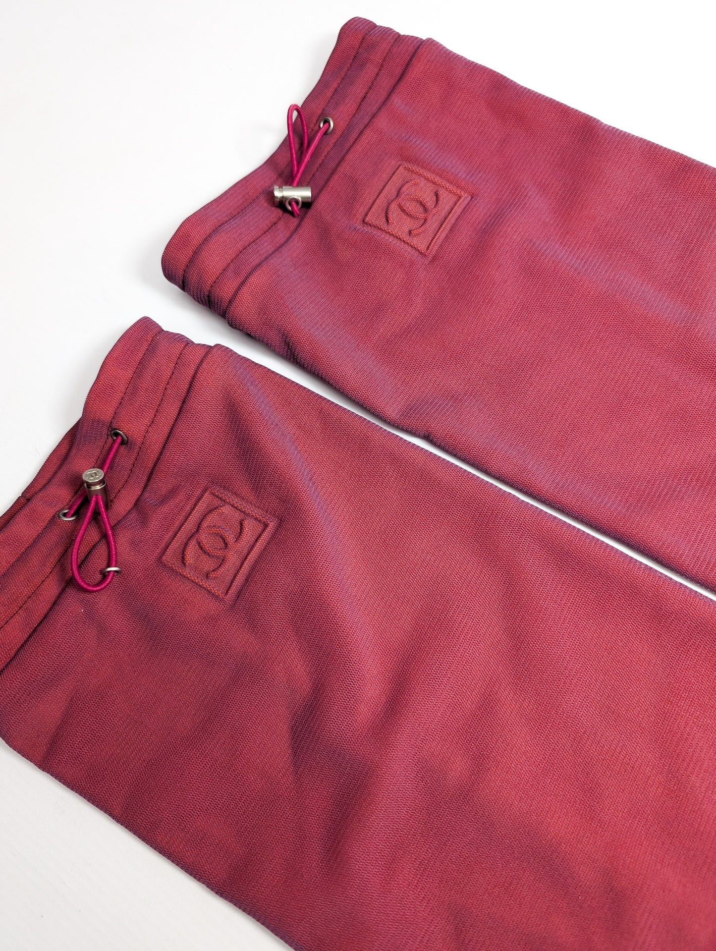 Chanel pink leg warmer