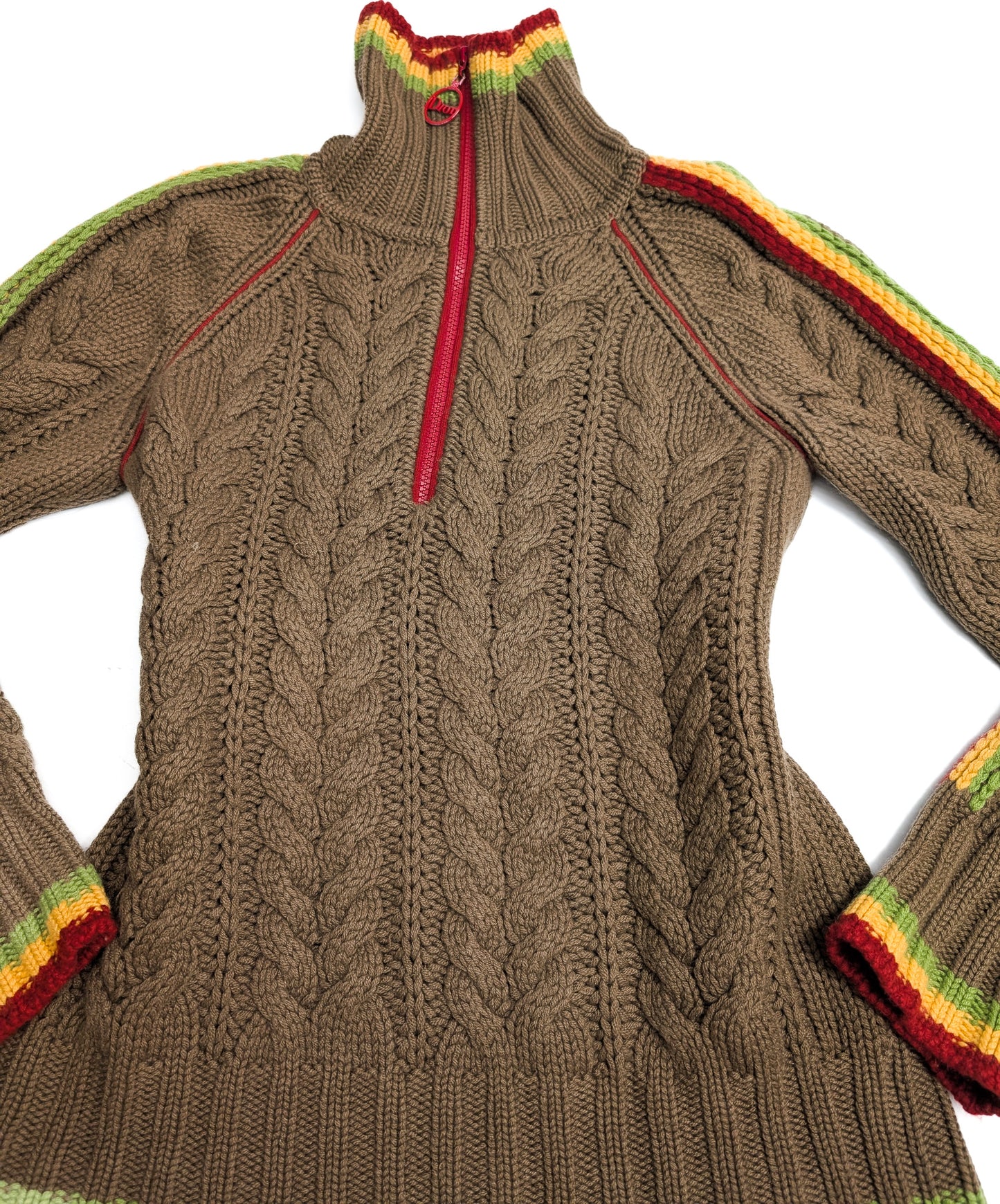 Rasta cashmere sweater by Dior Galliano - L