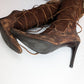 El Dantes leather and fur boots - EU37|UK4|US6