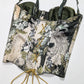 Roberto Cavalli floral patterned corset F/W 2001