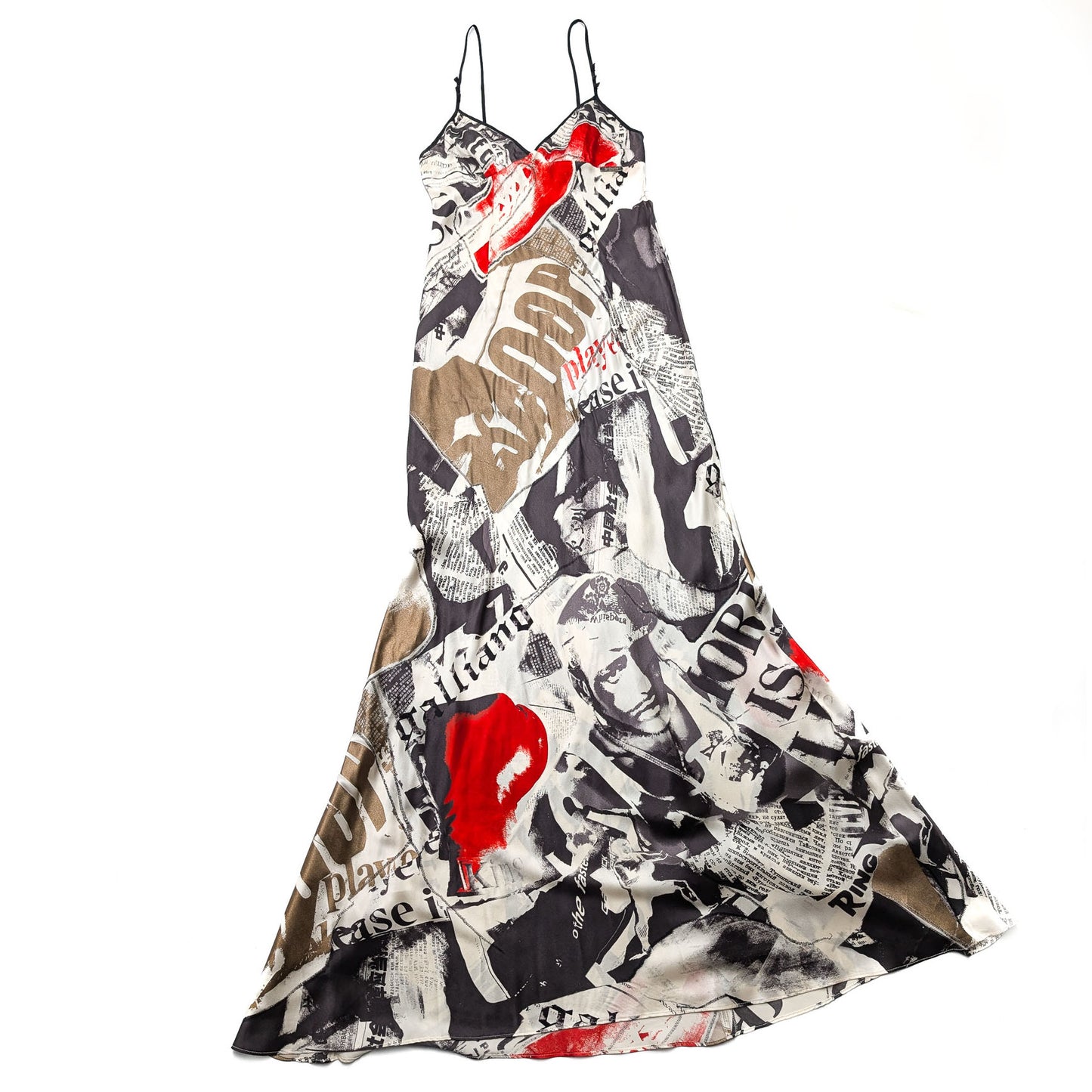 John Galliano silk dress