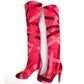 Chanel F/W 2017 pink boots - EU39|UK6|US8