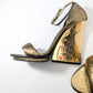Roberto Cavalli leather sandals - EU39|UK6|US8