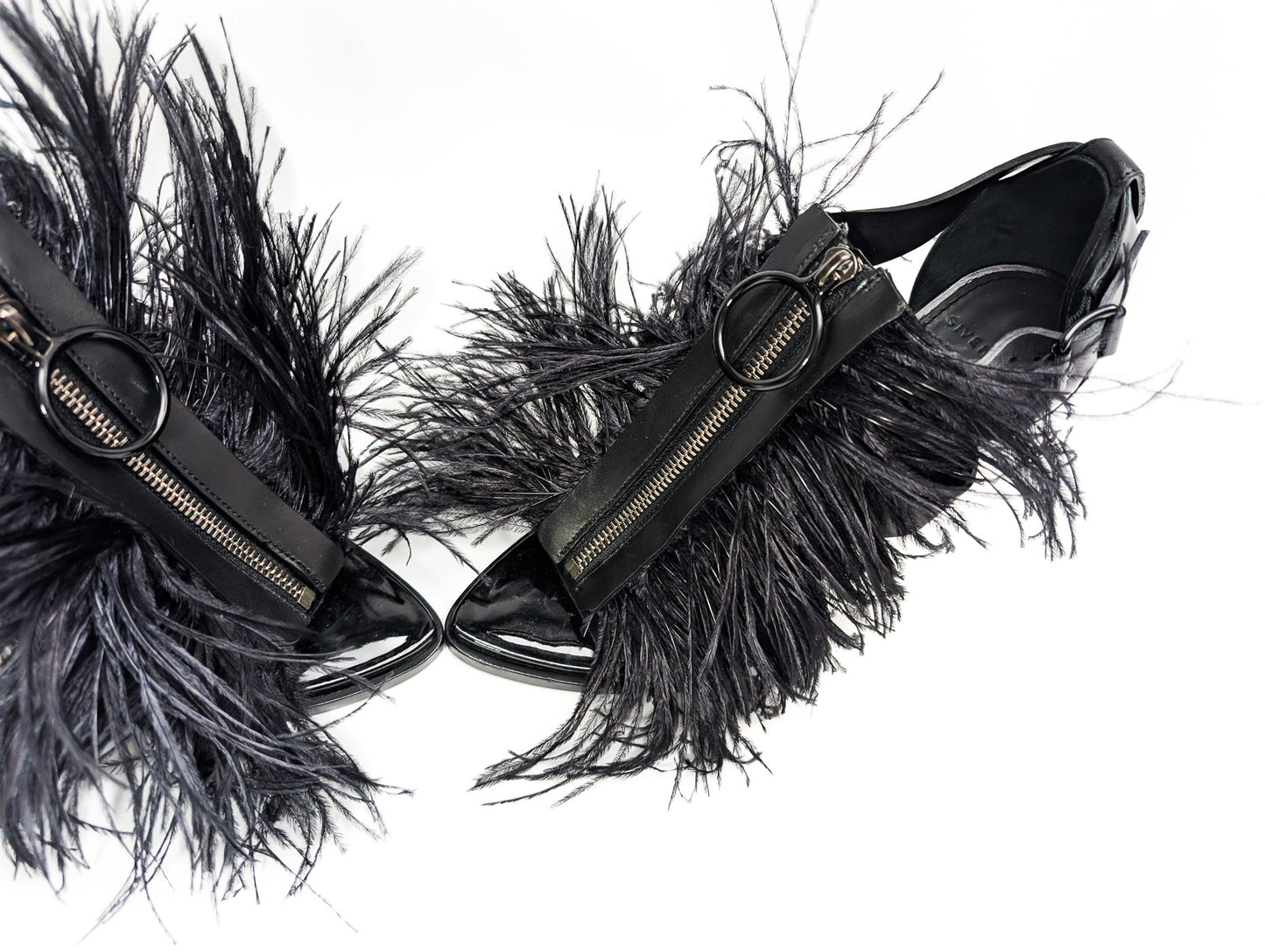 Givenchy by Riccardo Tisci "feather" sandals - EU39.5|UK6.5|US8.5
