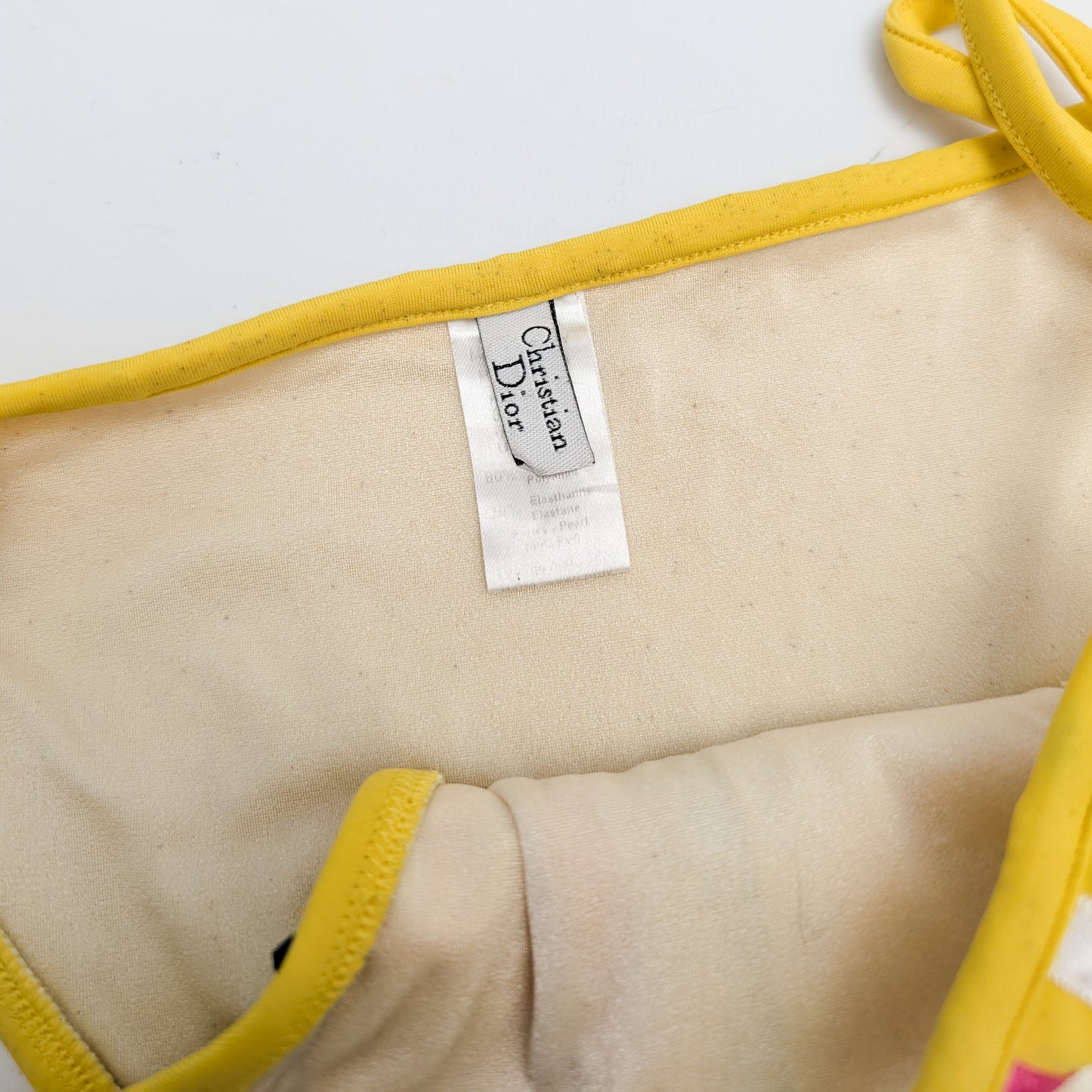 Dior by Galliano two-piece swimsuit