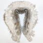 Vintage fur backless top