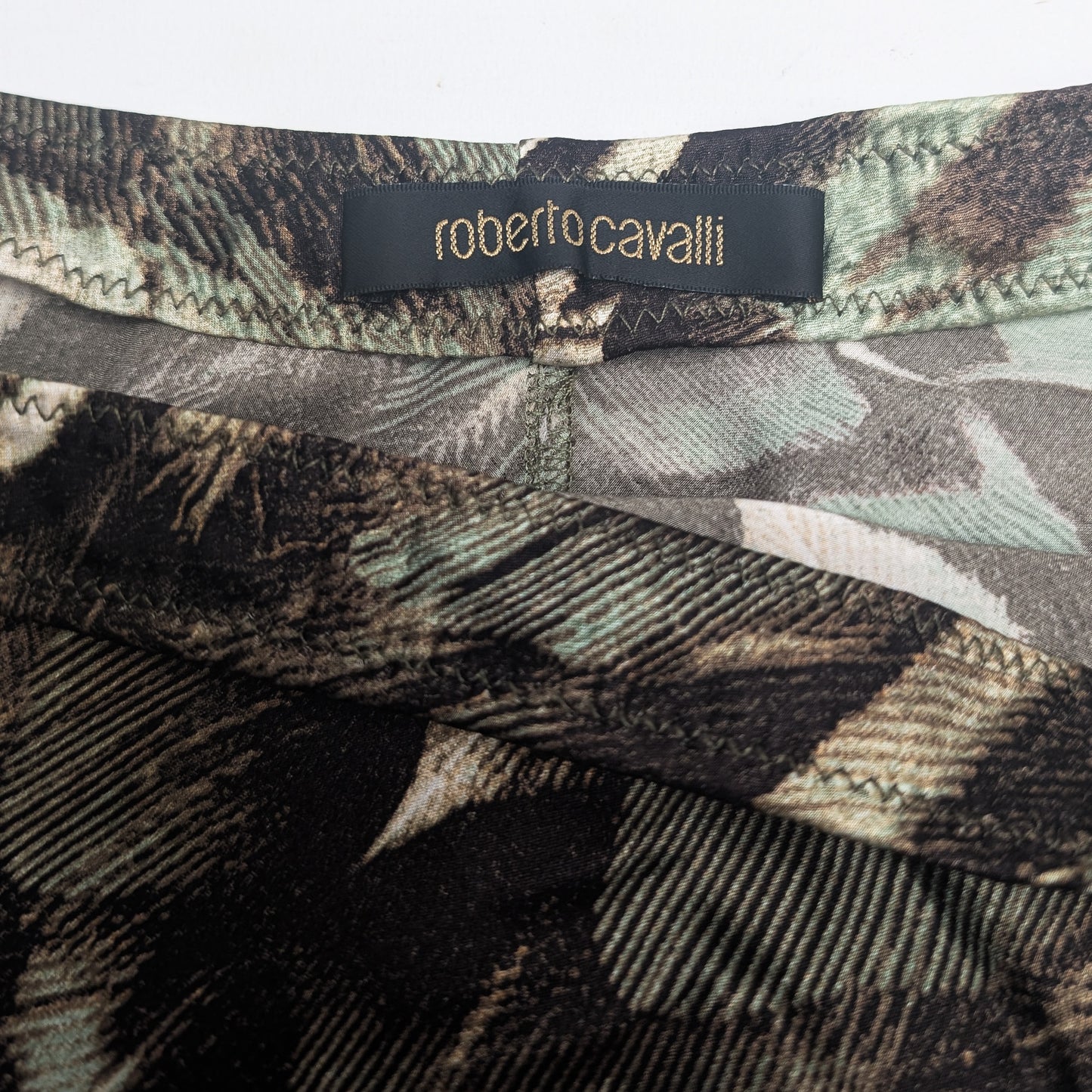 Roberto Cavalli silk skirt