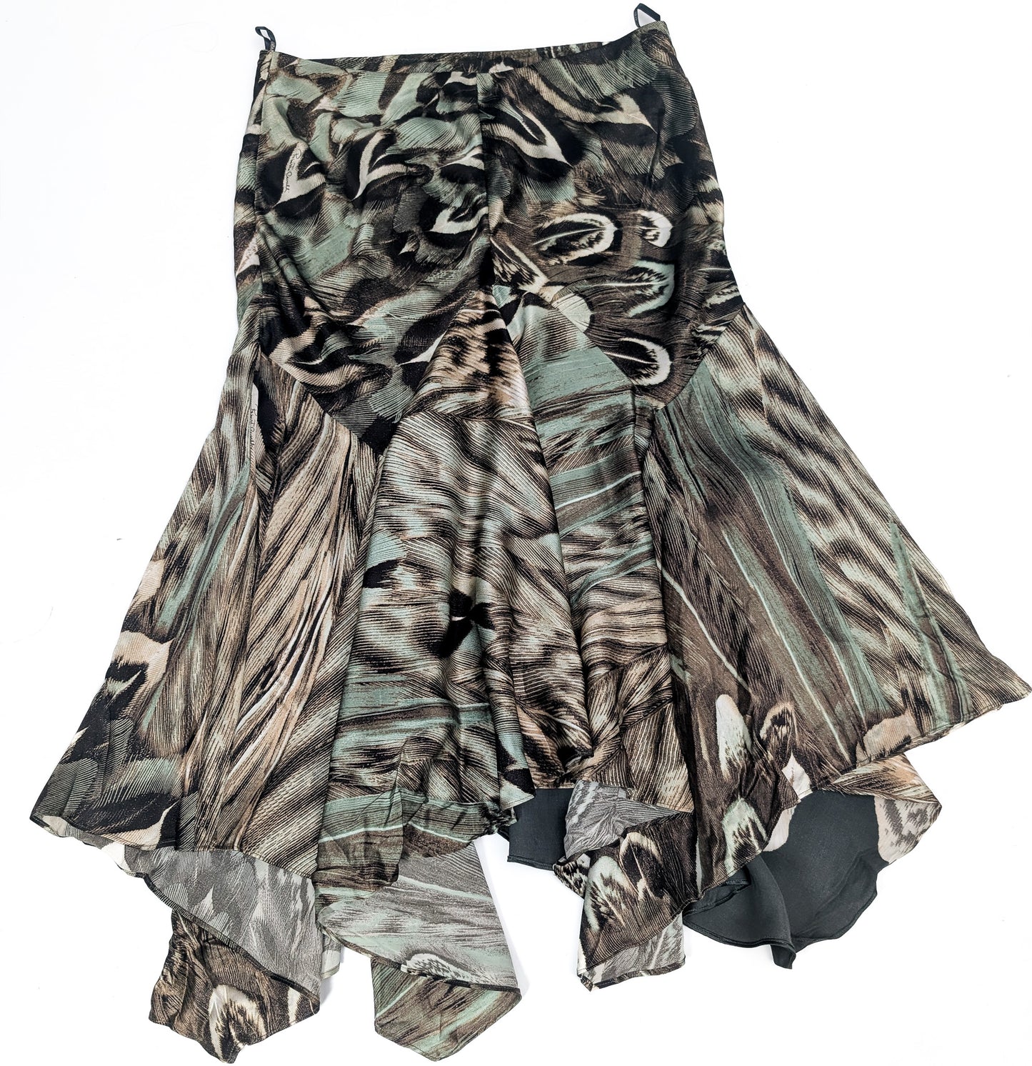 Roberto Cavalli silk skirt