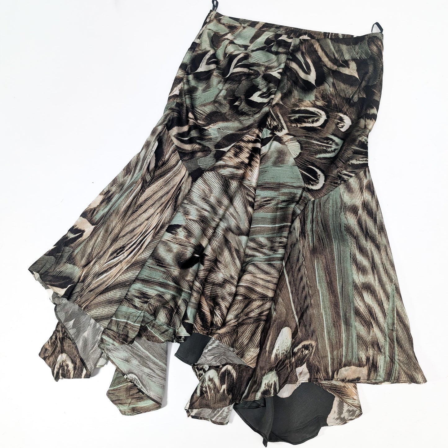 Roberto Cavalli silk skirt