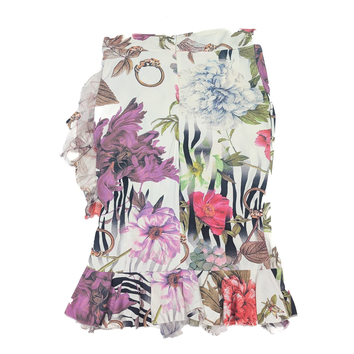 Roberto Cavalli silk skirt