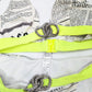 Galliano newspaper print bikini