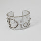 Dior transparent cuff bracelet by Galliano