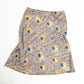 Roberto Cavalli Peacock Silk Skirt - F/W 1999