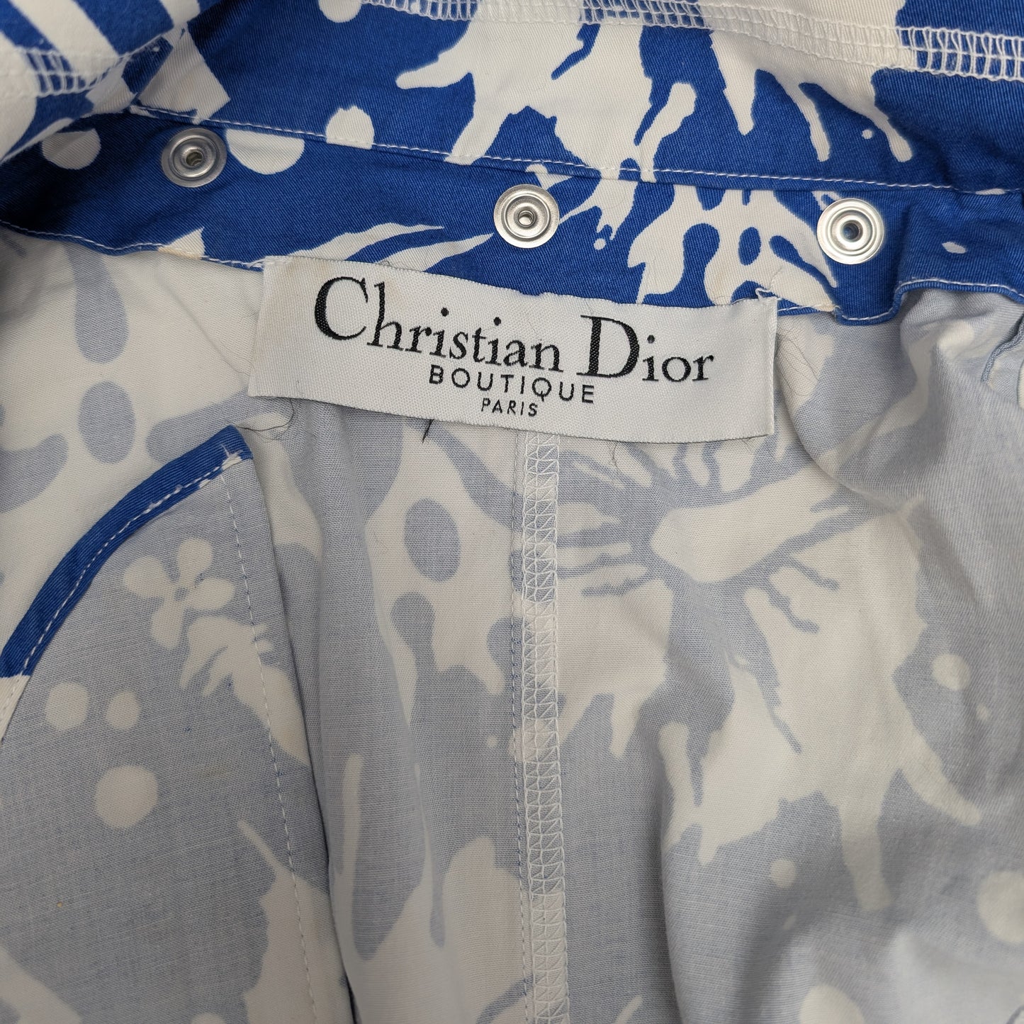 Dior by Galliano "Surf" S/S2004 Sleeveless Jacket