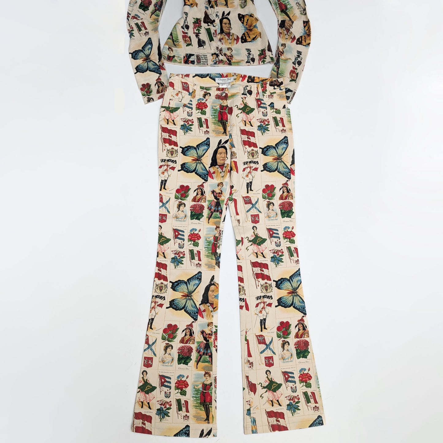 Dior by Galliano "Timbre" Cardigan and Trouser Set - S/S 2002