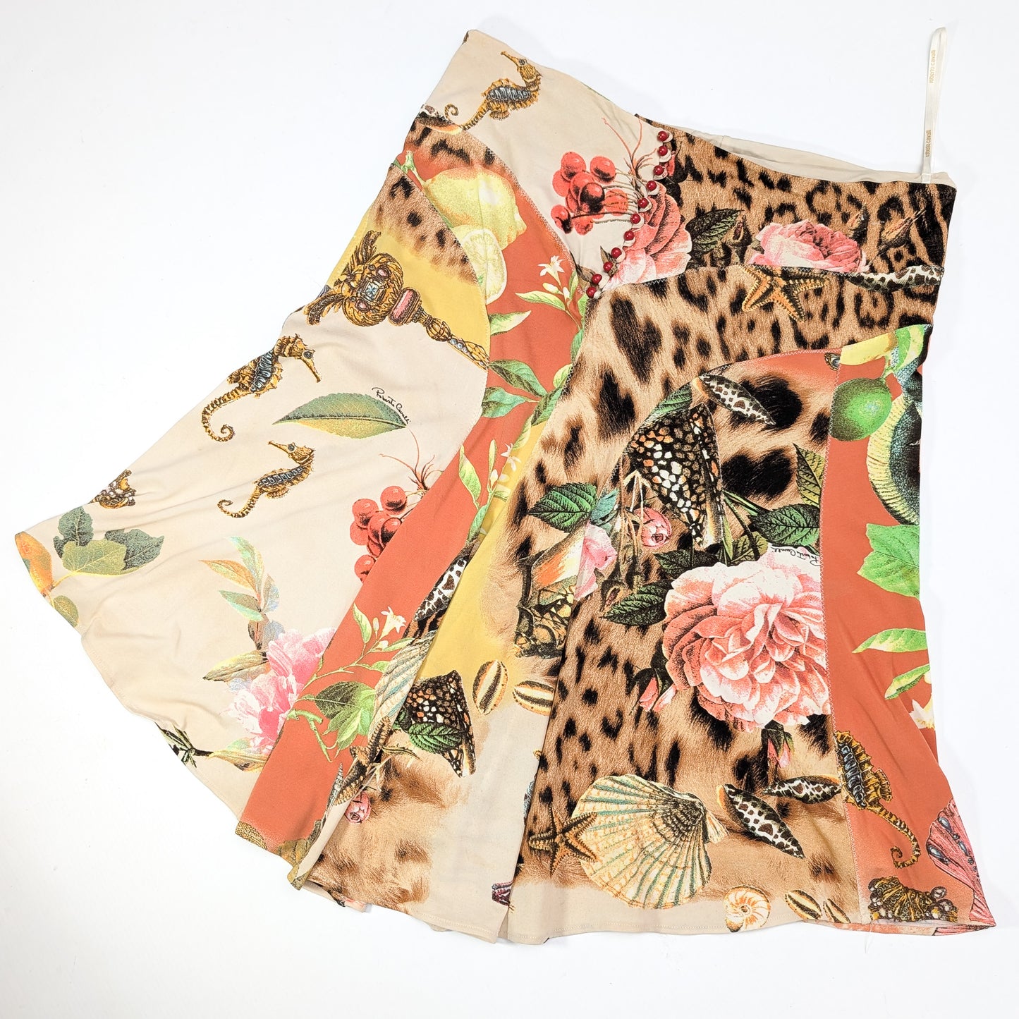 Roberto Cavalli silk skirt - L