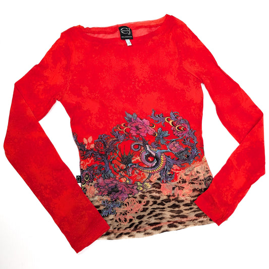 Roberto Cavalli long-sleeved T-shirt