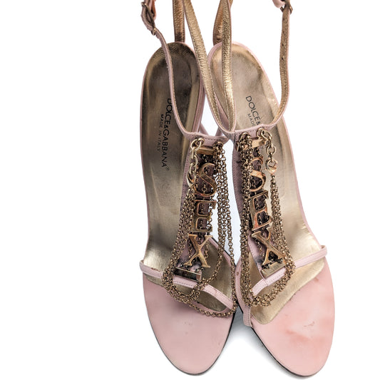 Dolce & Gabbana "Sex" Sandals - EU39|6UK|8US