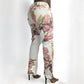 Roberto Cavalli floral cardigan and pants set - L