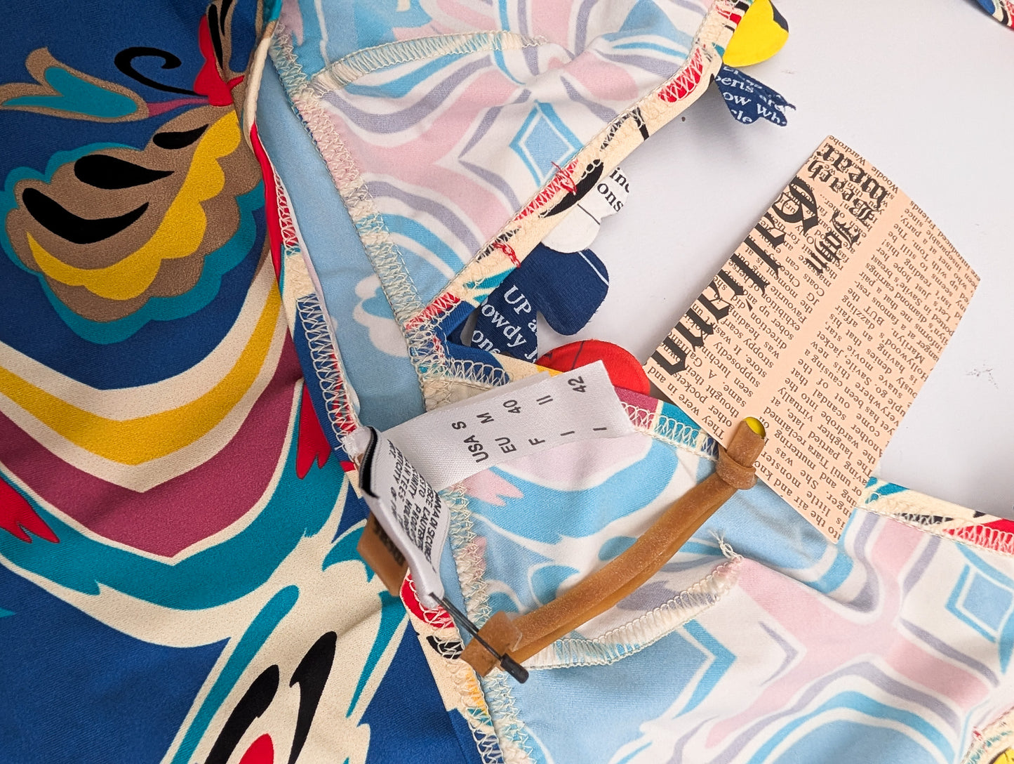 John Galliano skirt and top set