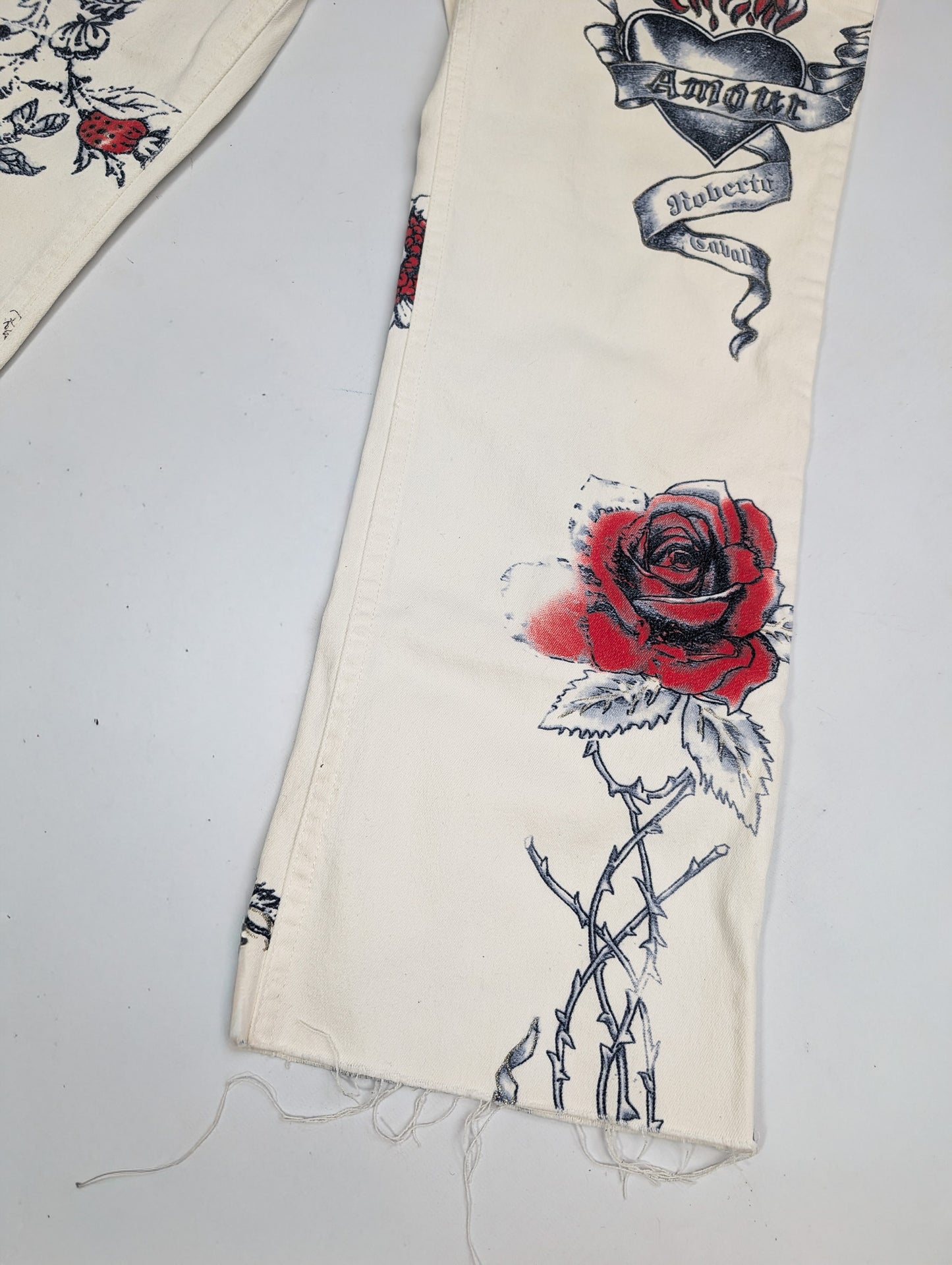 Cavalli "Tattoo" Pants - M