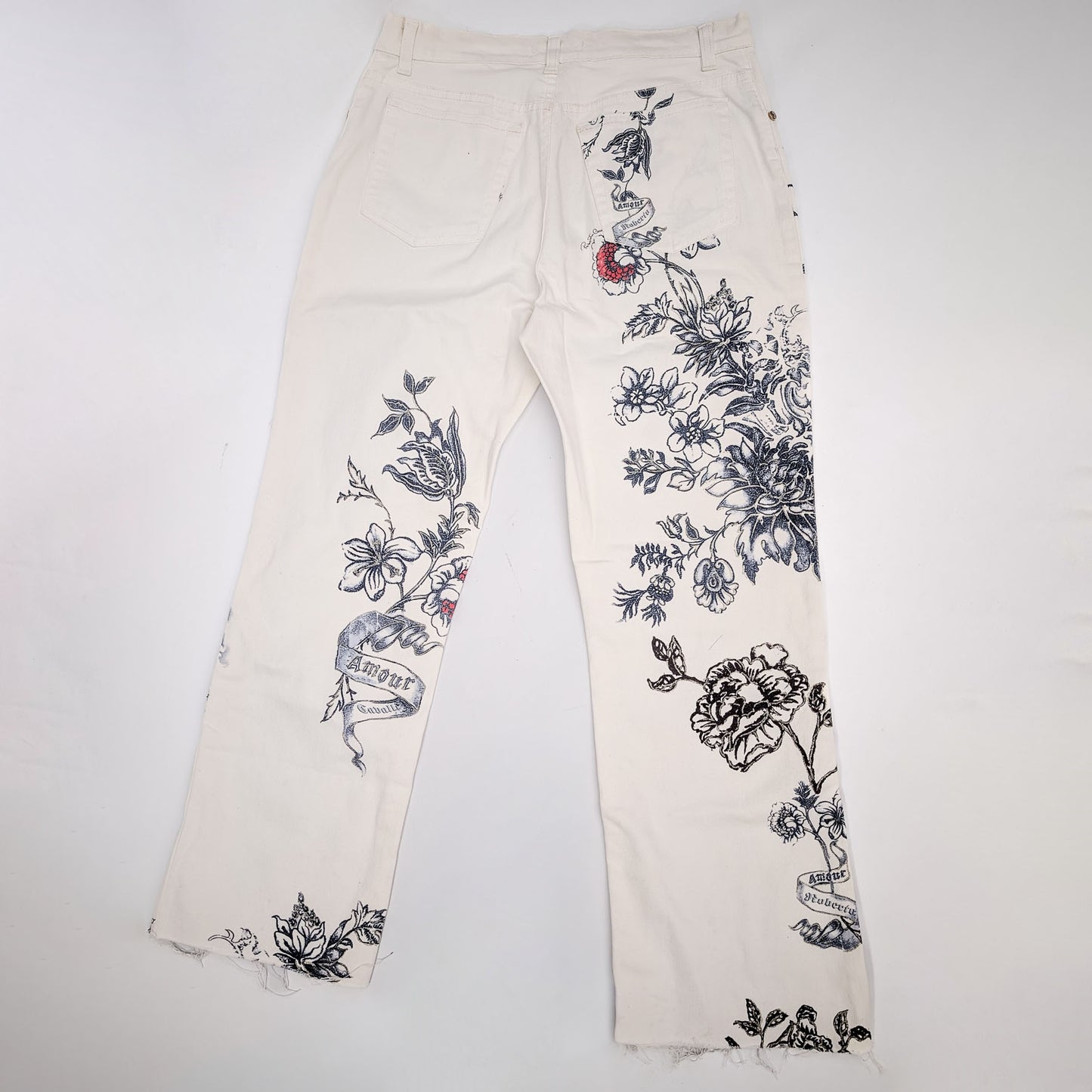 Cavalli "Tattoo" Pants - M