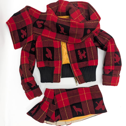 Dsquared2 F/W 2004 Jacket and Skirt Set - M