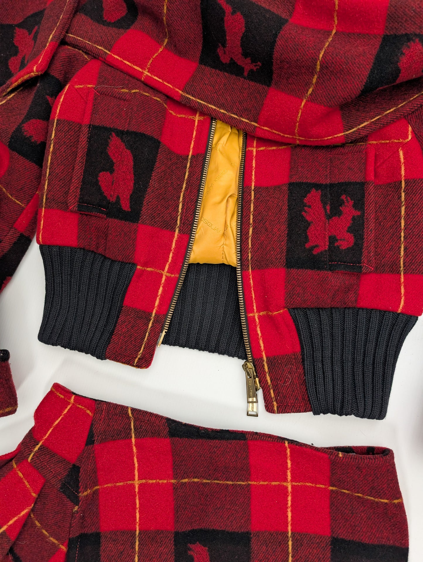 Dsquared2 F/W 2004 Jacket and Skirt Set - M