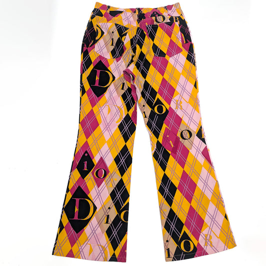 Dior by Galliano Harlequin Trousers - A/W2004 - L
