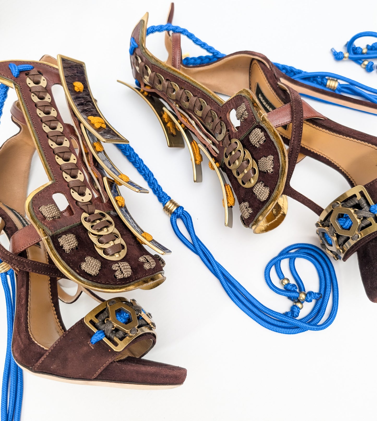 Dsquared2 Samurai Sandals F/W2016 - EU38|5UK|7US