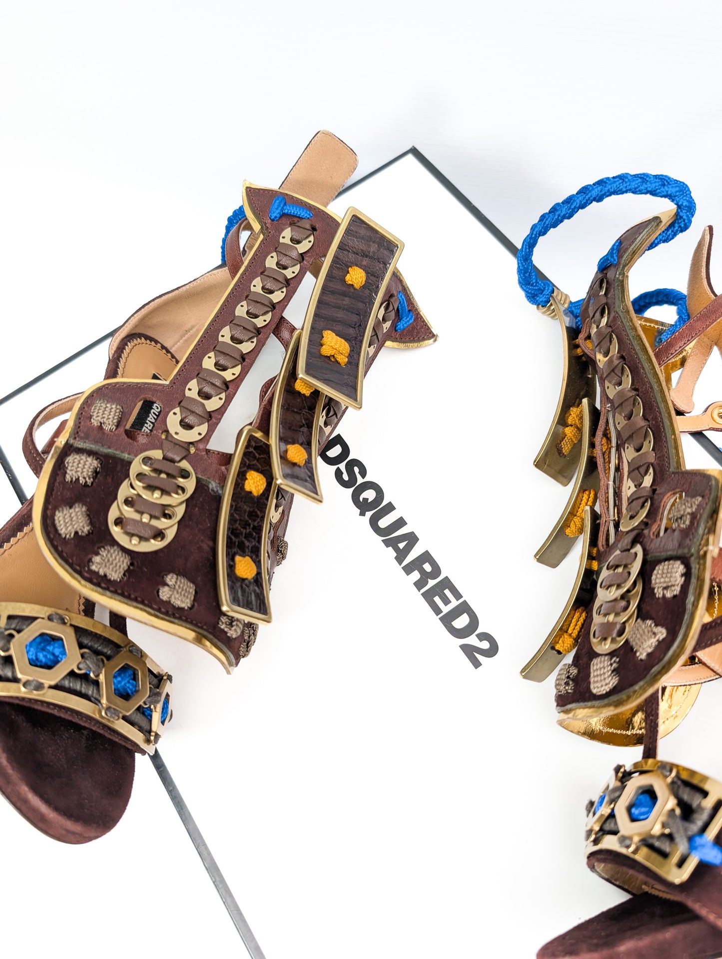 Dsquared2 Samurai Sandals F/W2016 - EU38|5UK|7US