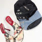 Dior by Galliano F/W 2004 Denim Trompe-l'œil Effect Cap