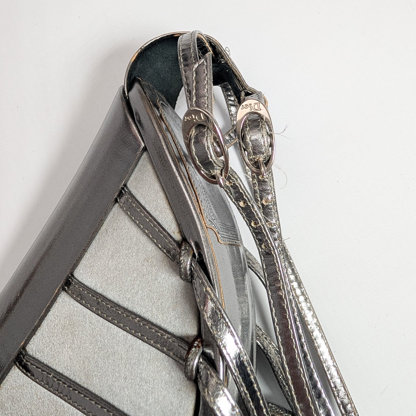 Dior by Galliano S/S 2010 Silver Wedge Sandals - EU35|UK2|US4