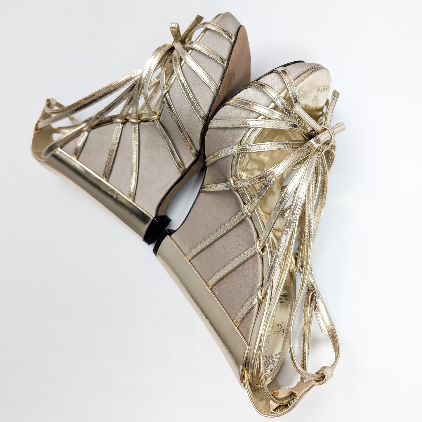 Dior by Galliano Wedge Sandals S/S 2010 - EU37|UK4|US6