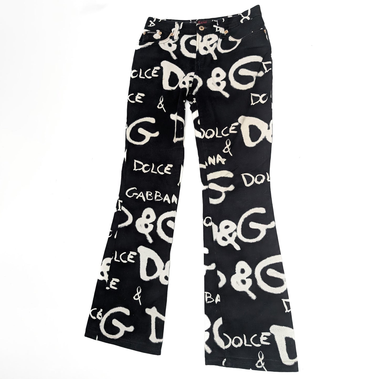 Dolce & Gabbana Graffiti Trousers - M