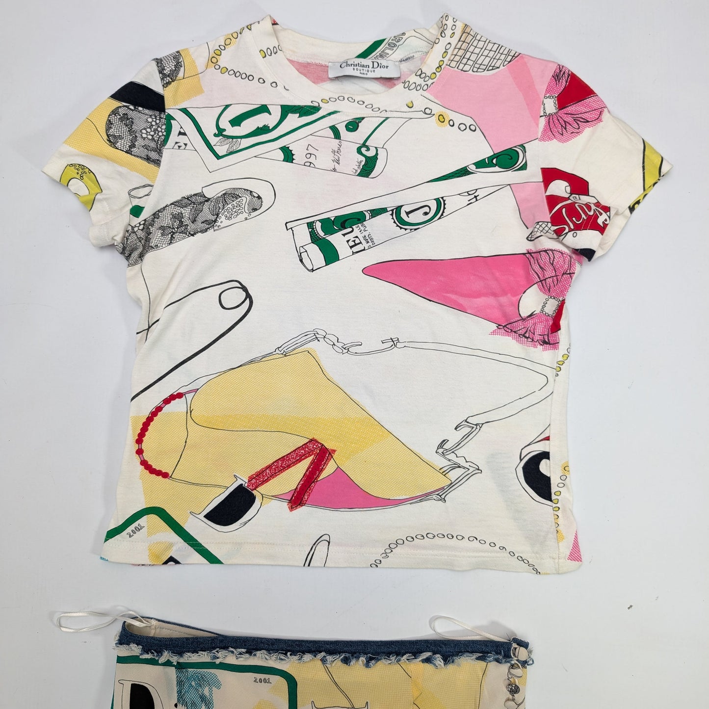 Dior by Galliano Skirt and Top Set S/S 2001 - S