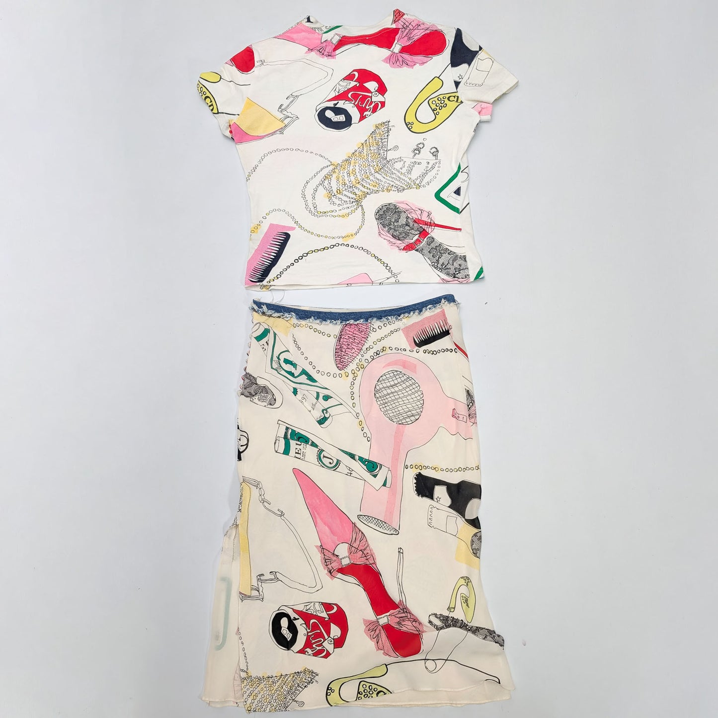 Dior by Galliano Skirt and Top Set S/S 2001 - S