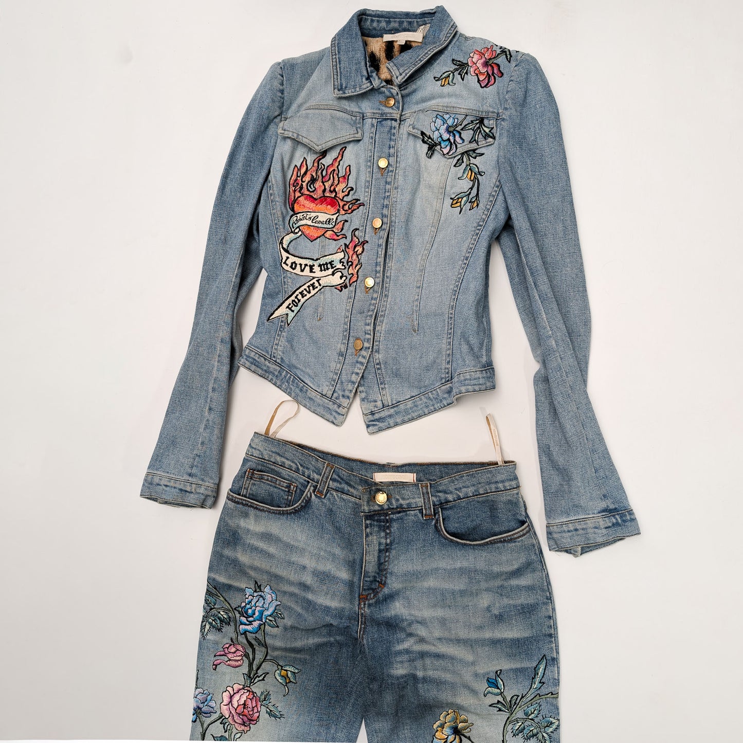 Roberto Cavalli Set S/S 2003 "Tattoo" - M