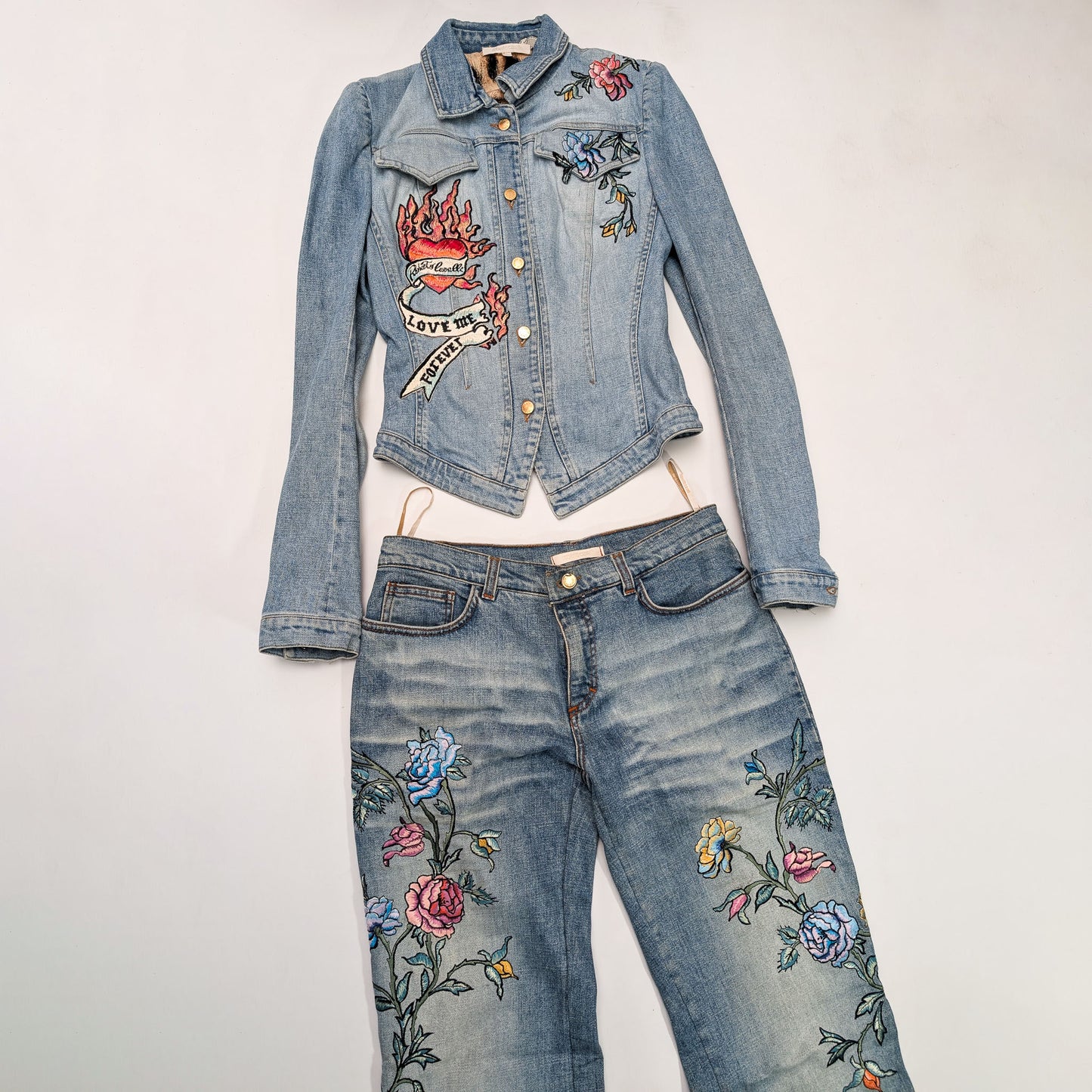 Roberto Cavalli Set S/S 2003 "Tattoo" - M