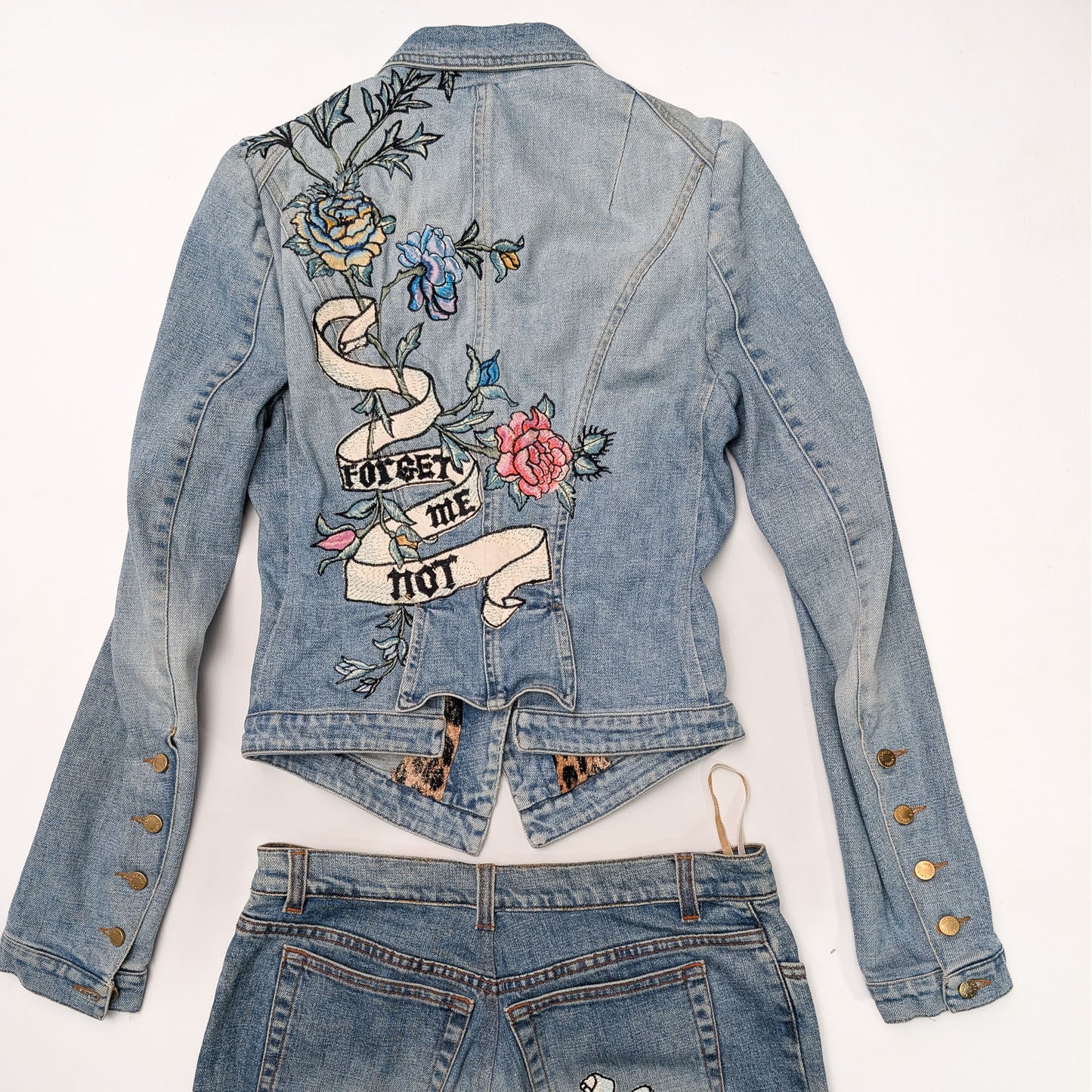 Roberto Cavalli Set S/S 2003 "Tattoo" - M