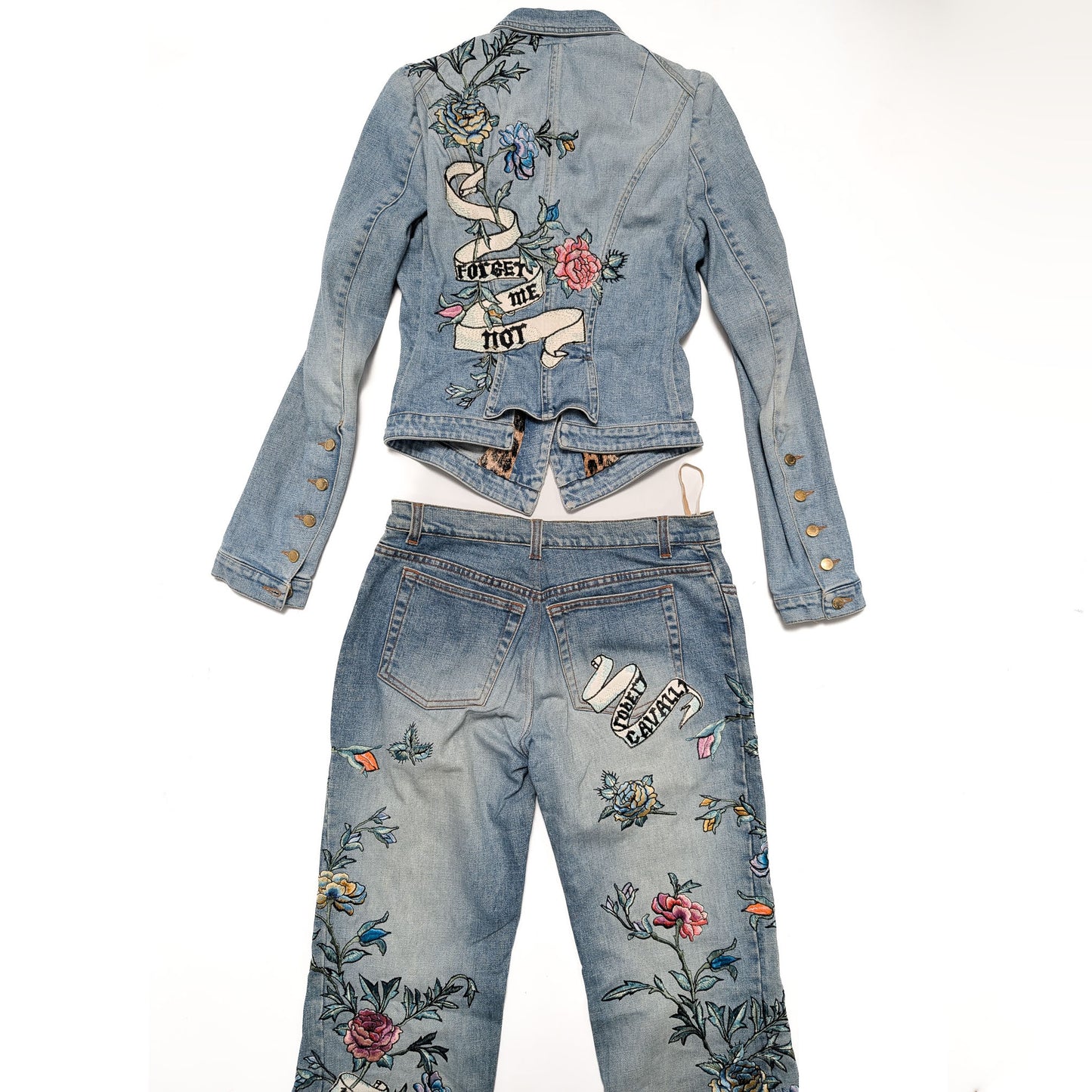 Roberto Cavalli Set S/S 2003 "Tattoo" - M