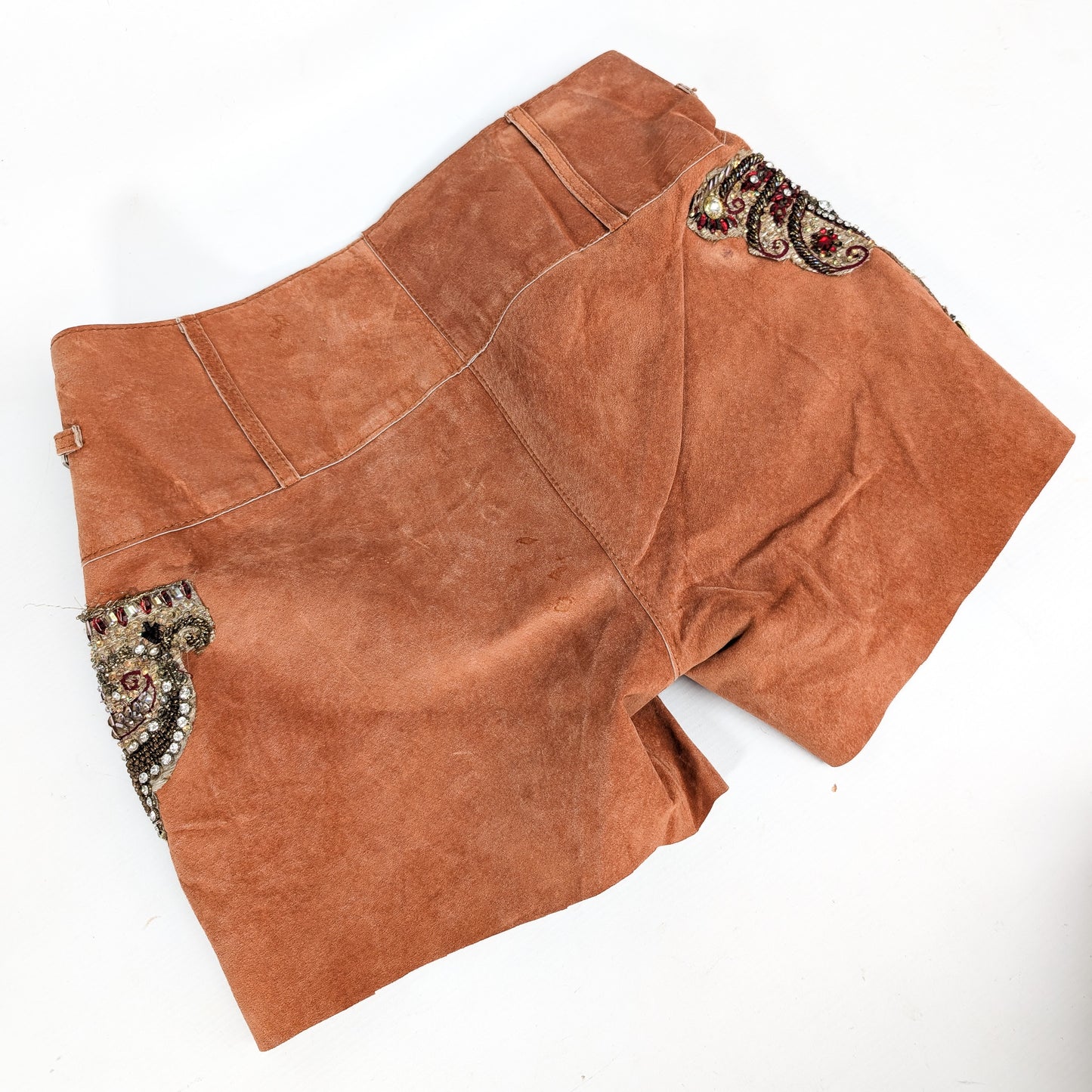 Dolce &amp; Gabbana suede shorts - M