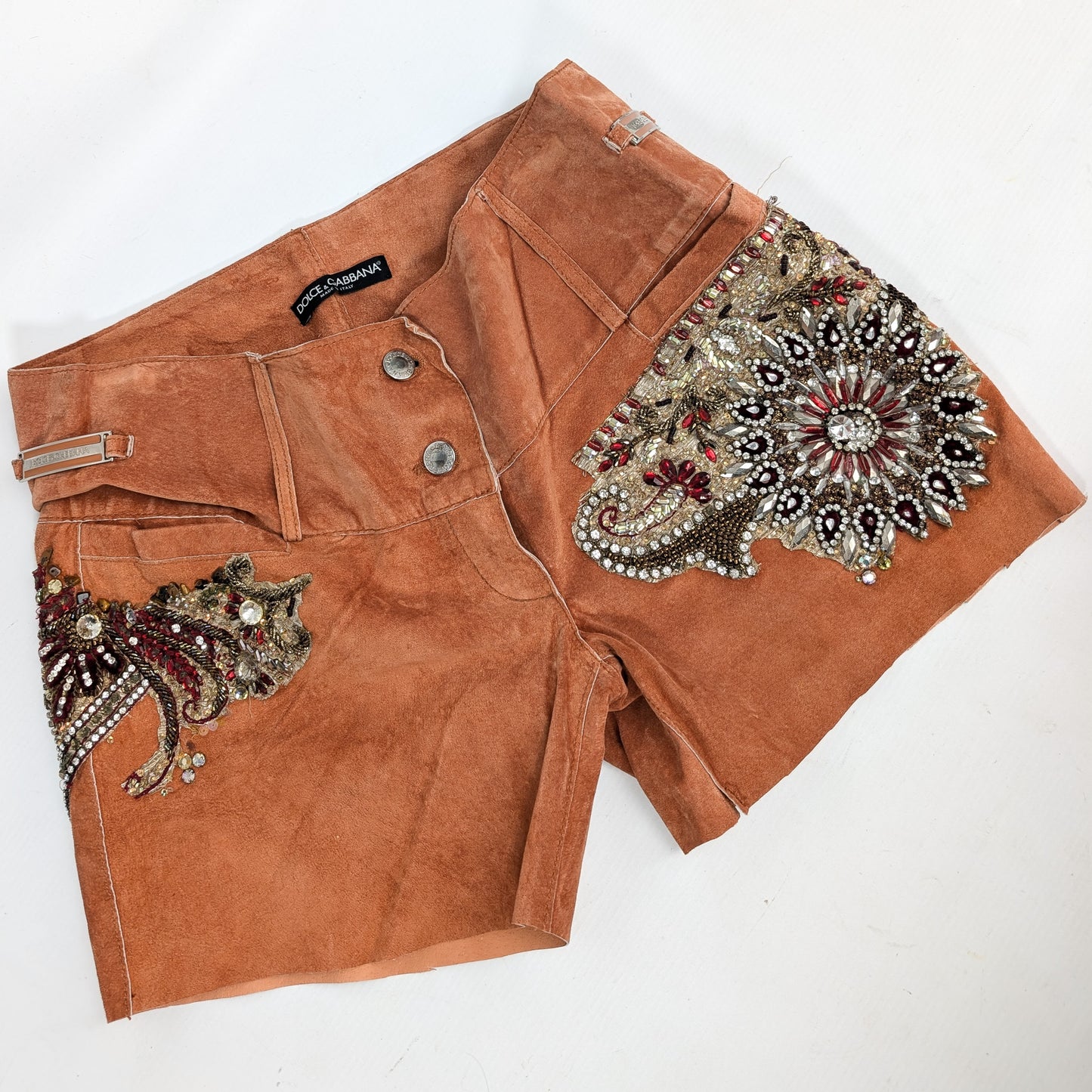 Dolce &amp; Gabbana suede shorts - M